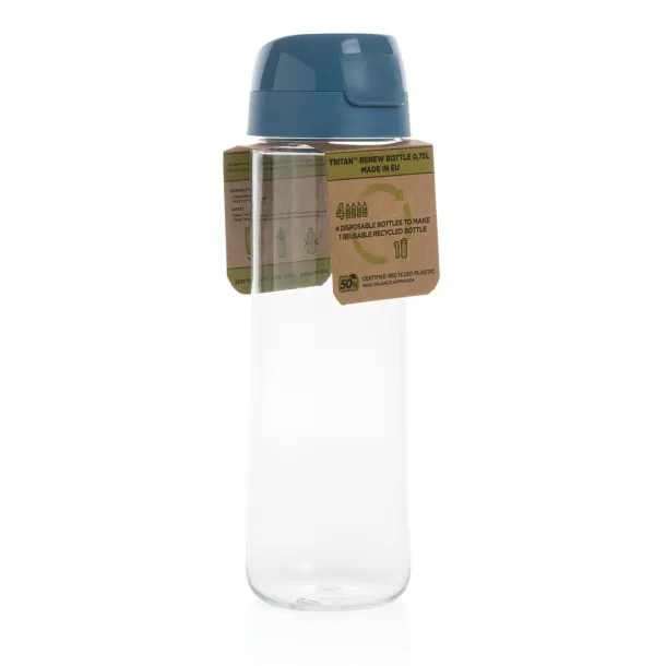  Tritan™ Renew bottle 0,75L Made In EU - XD Collection blue Transparent