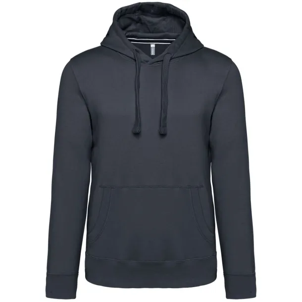  HOODED SWEATSHIRT - Kariban Tamno siva