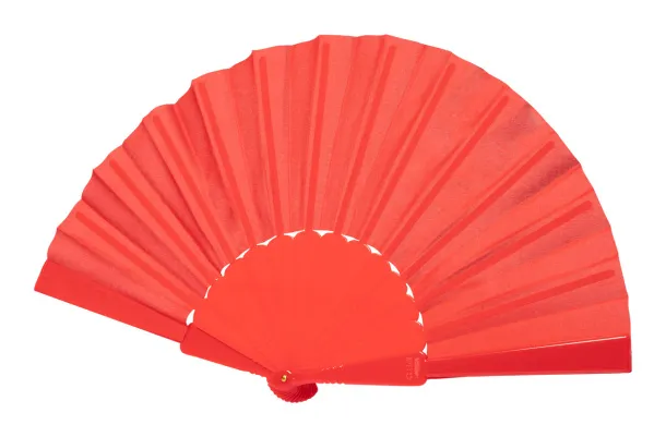 Pumik RPET hand fan Red