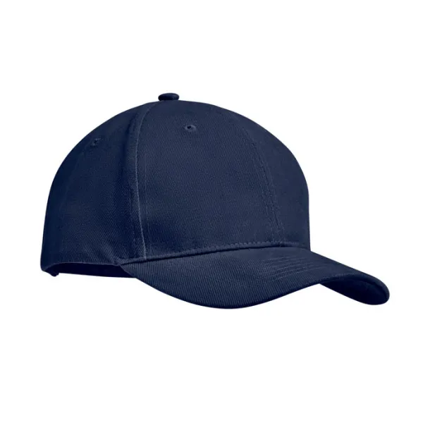 TEKAPO Brushed heavy cotton 6 panel Ba Blue