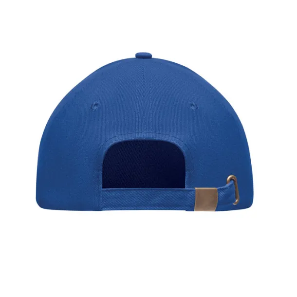 TEKAPO Brushed heavy cotton 6 panel Ba Royal blue