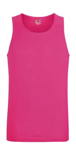  Performance Vest - Fruit of the Loom Fuchsia