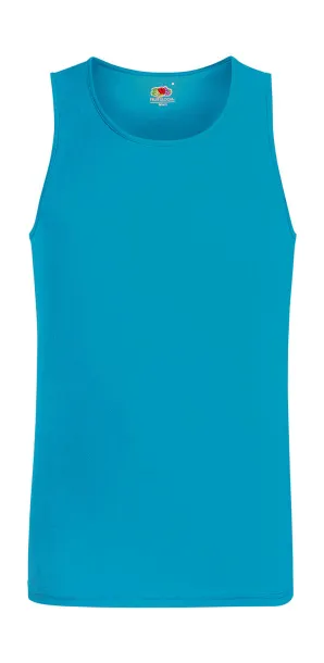  Performance Vest - Fruit of the Loom Azure Blue