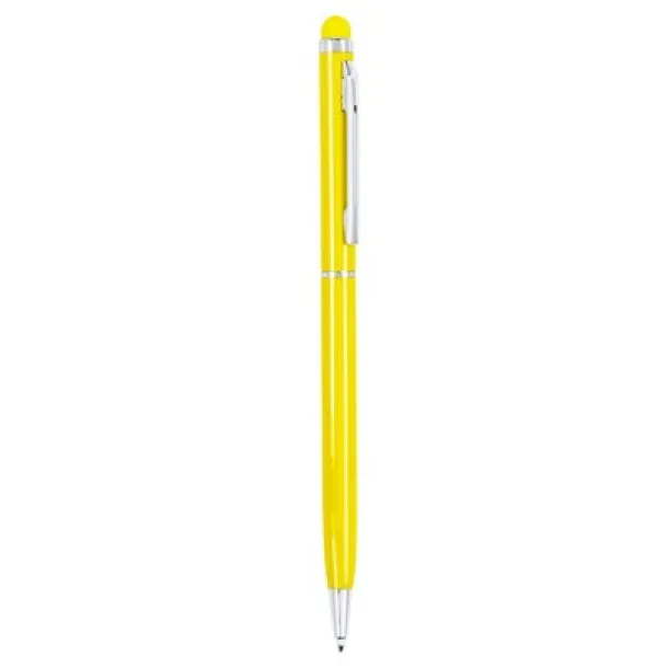  Ball pen, touch pen yellow