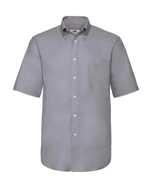  Oxford Shirt - Fruit of the Loom Oxford Grey