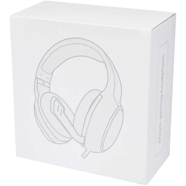 Gleam gaming headphones Solid black