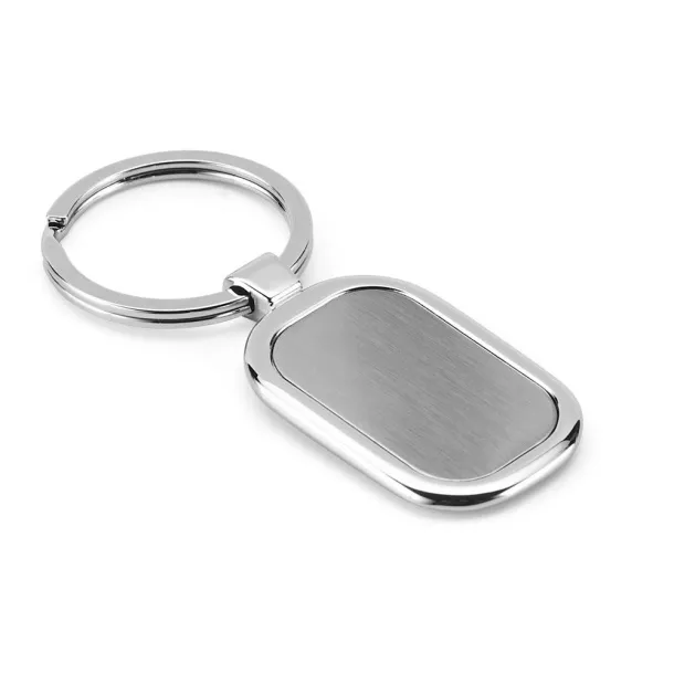 ZABEL Keyring Satin silver