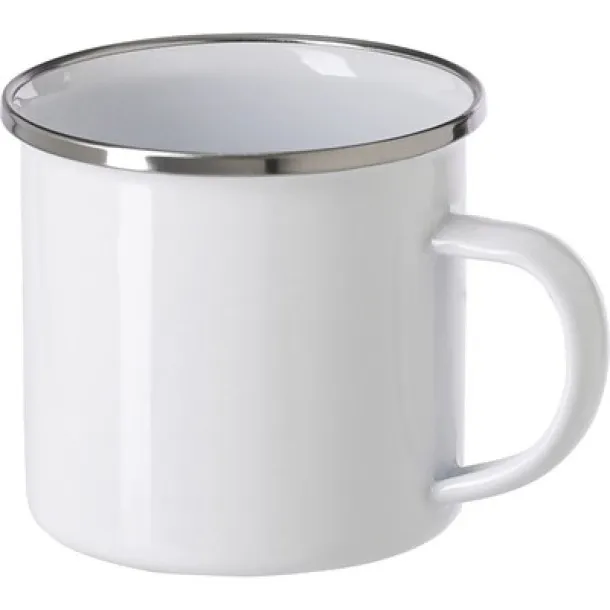  Enamel mug 350 ml white