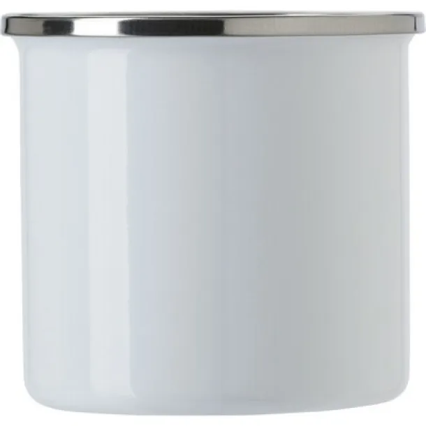  Enamel mug 350 ml white