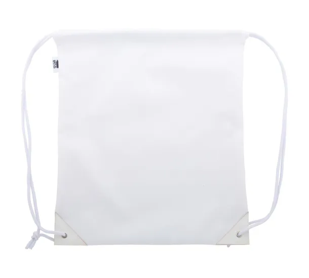 CreaDraw Supreme custom drawstring bag White