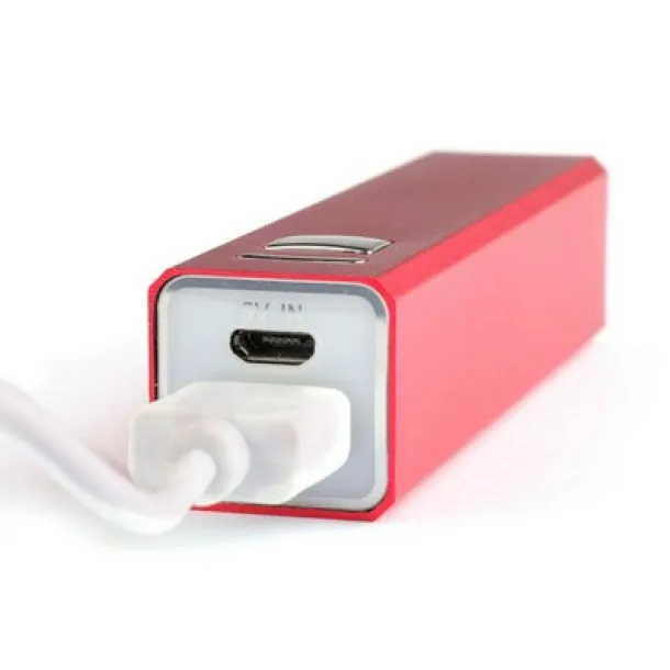  Power bank 2200 mAh red