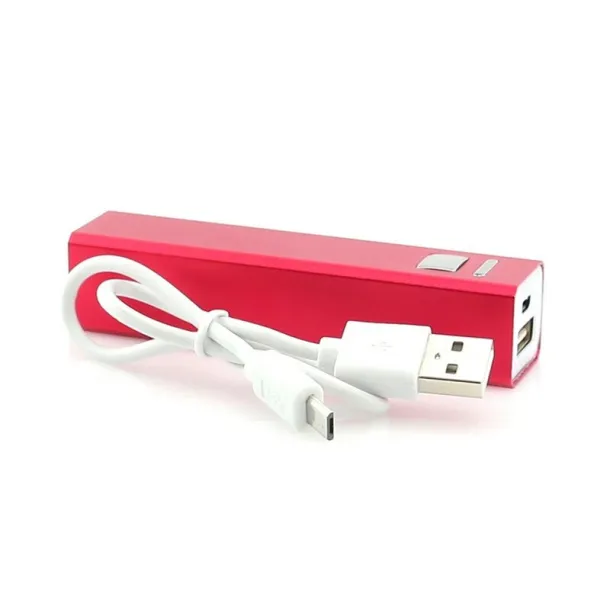  Power bank 2200 mAh red