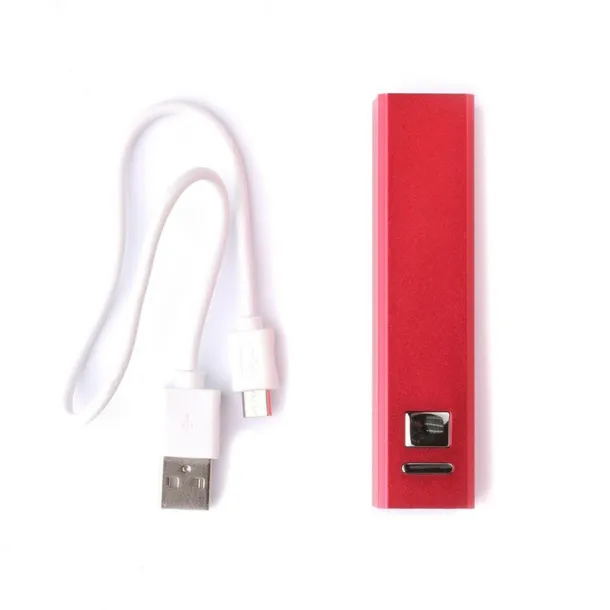  Power bank 2200 mAh red