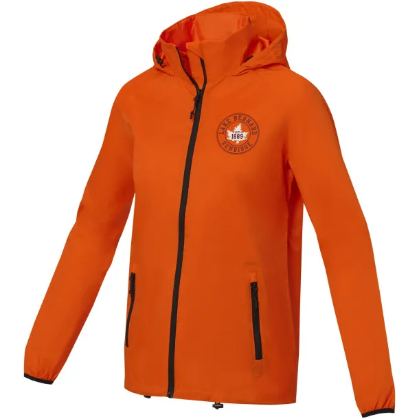 Dinlas women's lightweight jacket - Elevate Essentials Orange