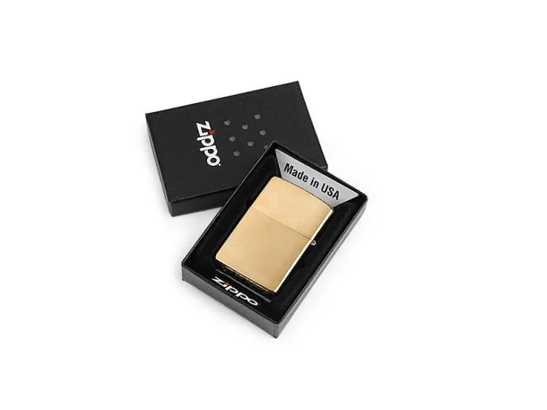 ZIPPO 204 B Metal lighter in gift box - ZIPPO Golden