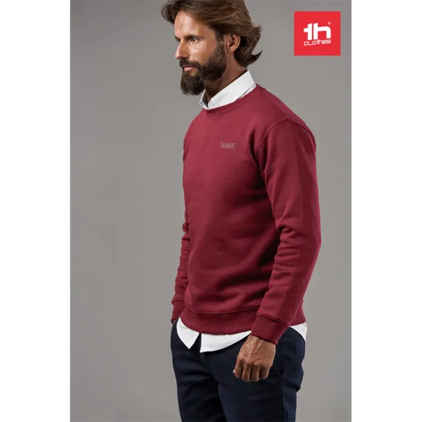 DELTA unisex sweatshirt majica, 300 g/m² Bordo