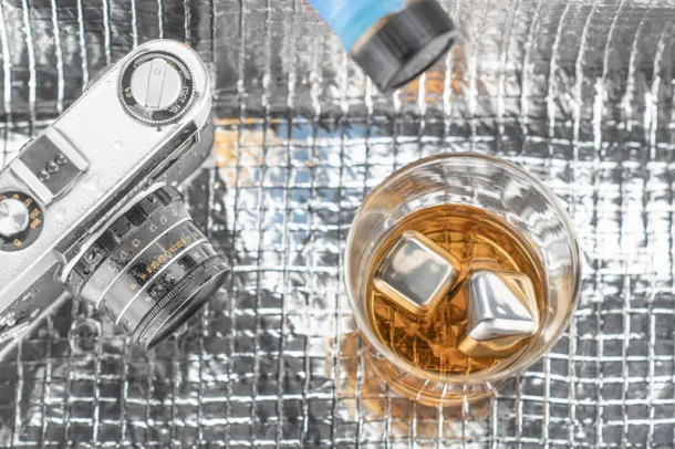 SCOTCH kocke za hlađenje pića silver