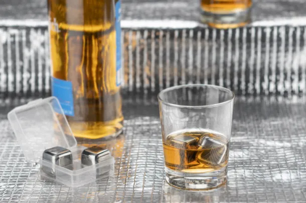SCOTCH kocke za hlađenje pića silver