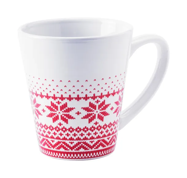 Nuglex Christmas mug White Red