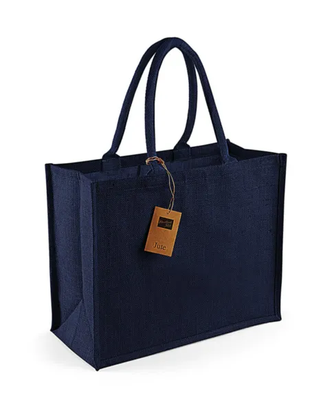  Classic Jute Shopper - Westford Mill Navy Navy