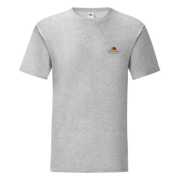  Vintage kratka majica s malim logom, 150 g/m² - Fruit of the Loom Vintage Collection Heather Grey