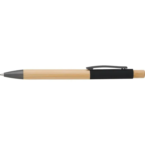  Bamboo ball pen black