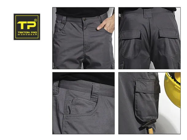 CRAFT PANTS workwear pants - TEKTON PRO Dark gray