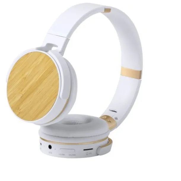  Foldable wireless headphones, radio brown