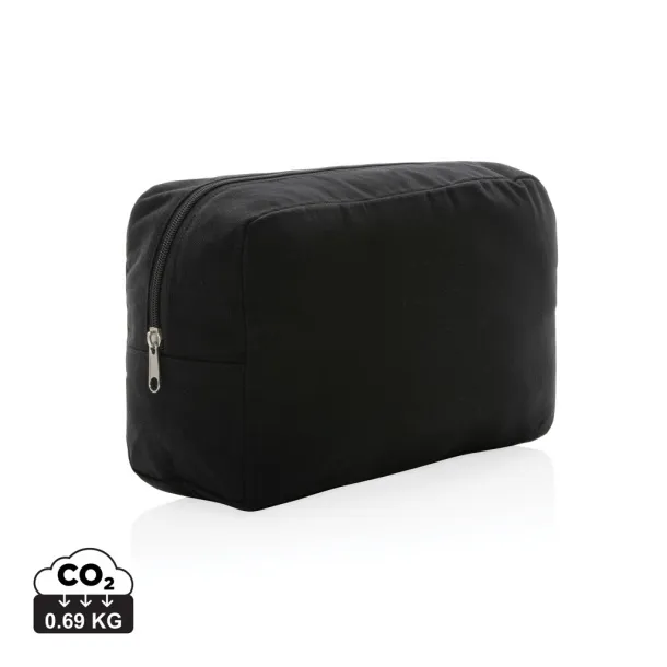  Impact AWARE™ 285 gsm rcanvas toiletry bag undyed - XD Collection Black 