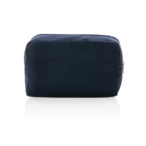  Impact AWARE™ 285 gsm rcanvas toiletry bag undyed - XD Collection Navy Blue 