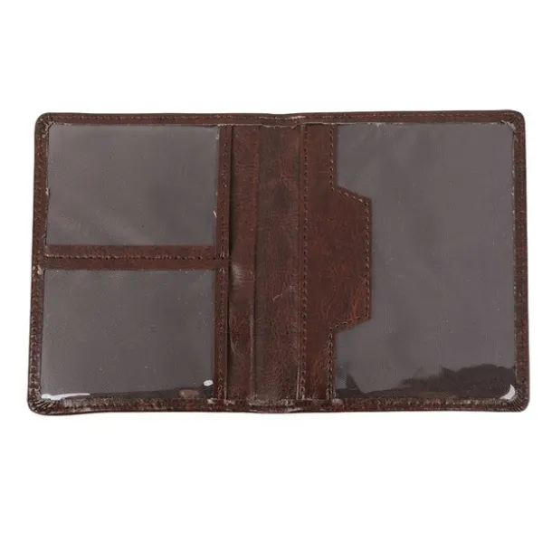 CLASSIC card and document case Brown