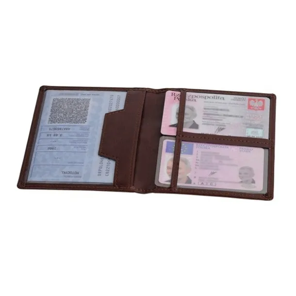 CLASSIC card and document case Brown