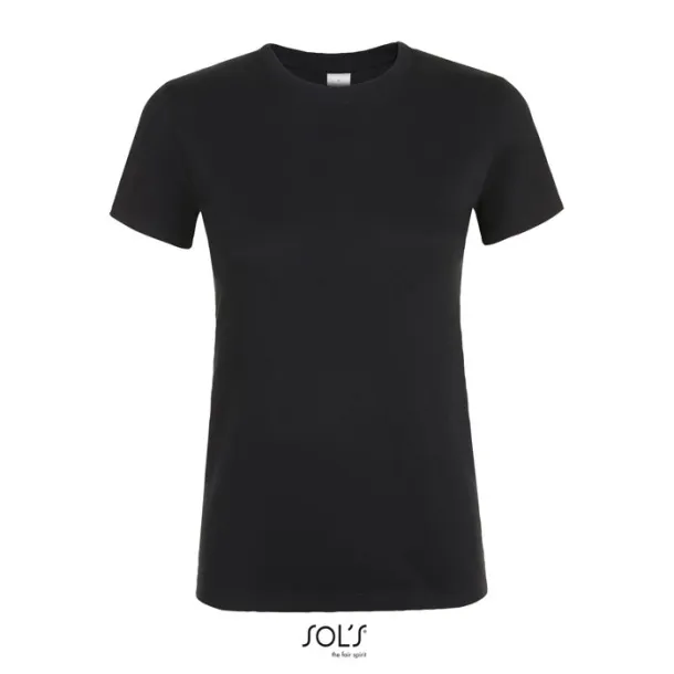 REGENT WOMEN TSHIRT-150g deep black