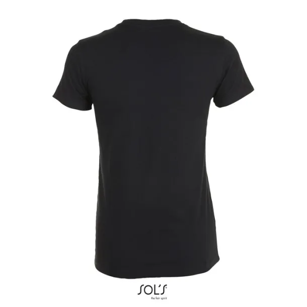 REGENT WOMEN TSHIRT-150g deep black