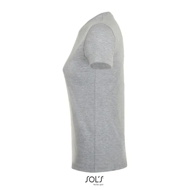 REGENT WOMEN TSHIRT-150g Grey Melange