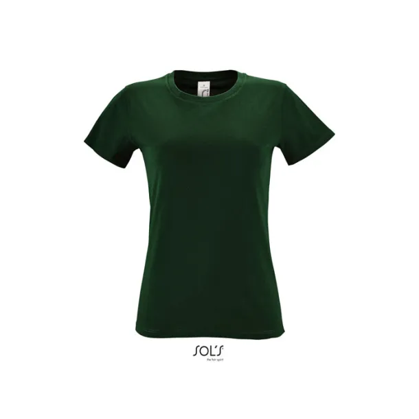 REGENT WOMEN TSHIRT-150g bottle green