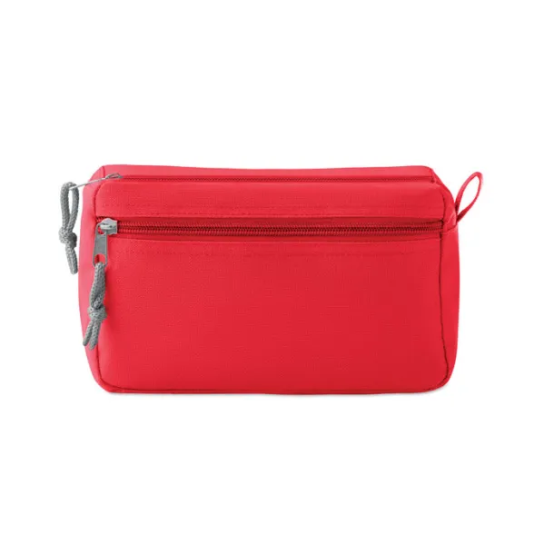 NEW & SMART PVC free toilet bag Red