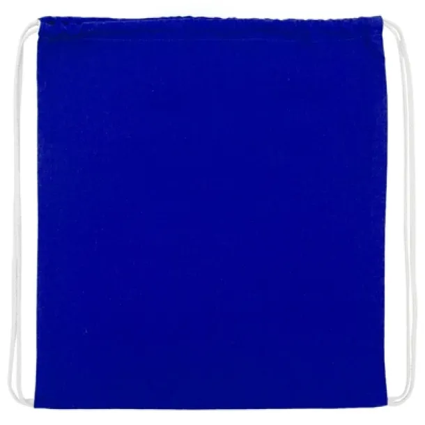  Cotton drawstring bag Mornarski plava