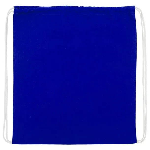  Cotton drawstring bag Mornarski plava
