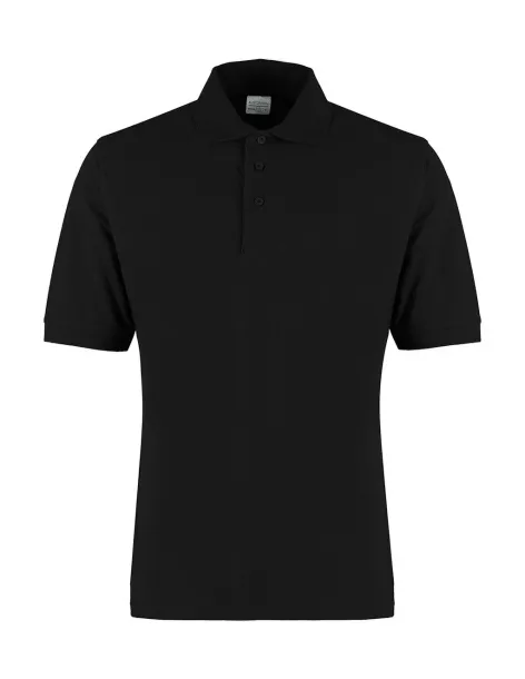  Classic fit pamučna polo majica, 200 g/m² - Kustom Kit Crna