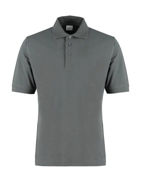  Classic fit pamučna polo majica, 200 g/m² - Kustom Kit Tamno siva
