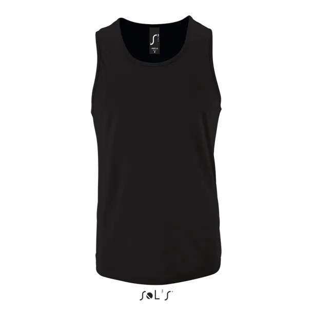  SOL'S SPORTY TT MEN - SPORTS TANK TOP - SOL'S Black