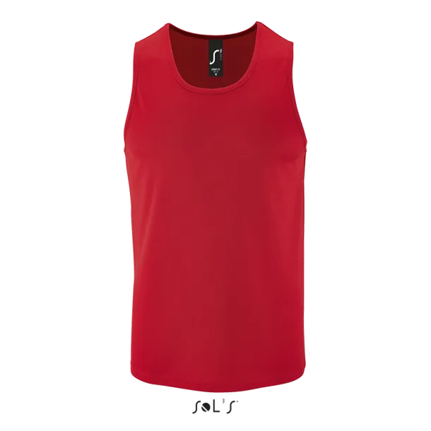  SOL'S SPORTY TT MEN - SPORTS TANK TOP - SOL'S Red