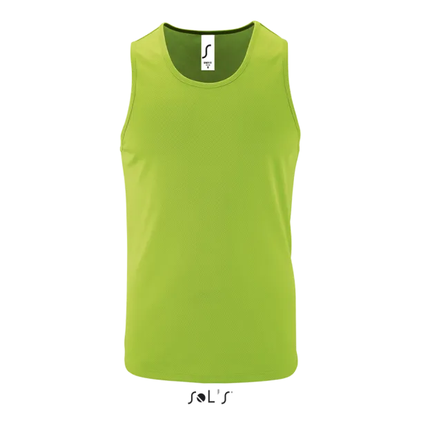  SOL'S SPORTY TT MEN - SPORTS TANK TOP - SOL'S Neon Green