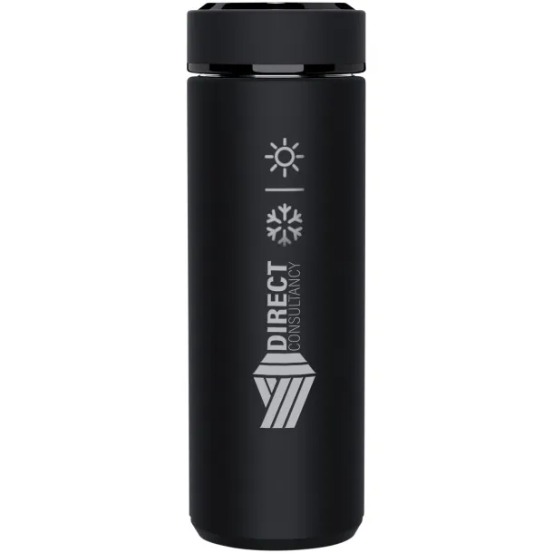 SCX.design D10 Izolirana pametna boca, 500 ml - SCX.design Crna
