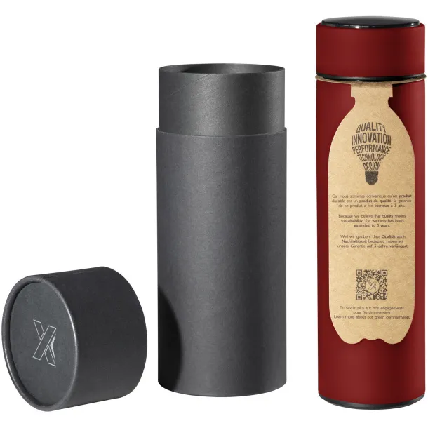 SCX.design D10 Izolirana pametna boca, 500 ml - SCX.design Mid red