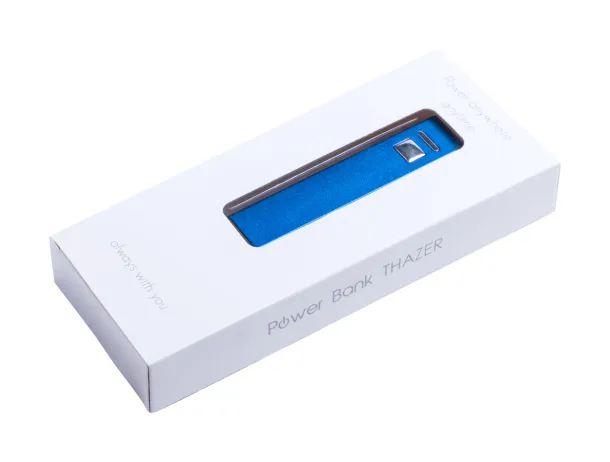 Thazer USB power bank Blue White