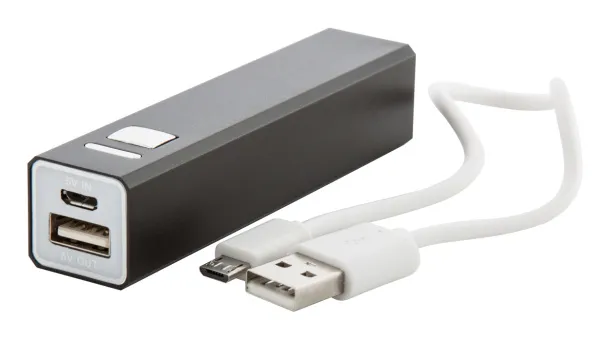 Balzur USB prijenosna baterija, 2200 mAh Crna