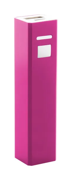 Balzur USB power bank Pink White