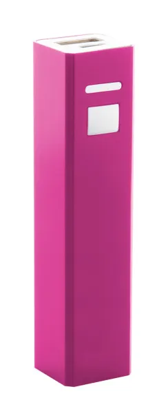 Balzur USB prijenosna baterija, 2200 mAh Roza Bijela